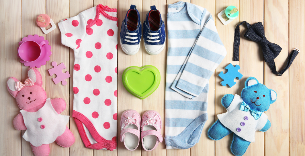 Baby clothes, Shoes, Toys and Accessories
